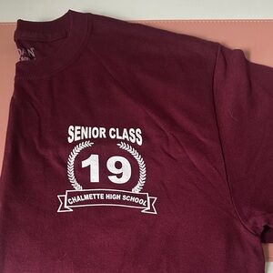 Gildan Burgundy Senior Class 19 Tee